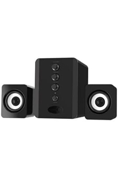 007 Computer Speakers - USB Multimedia Full-Range System with Front Bass Knob, 3.5mm Input (for PS4, TV,