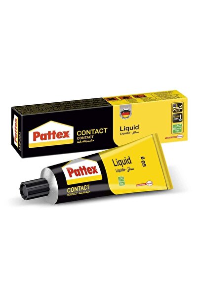 Pattex Pressure-Sensitive Liquid Glue, Yellow, 50 g