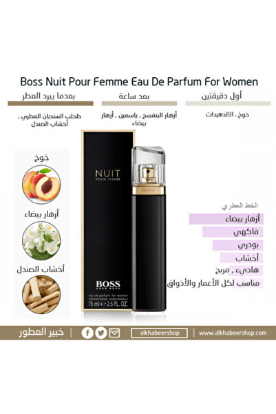 Hugo Boss Hugo Boss Note for Women Eau de Parfum 50ml