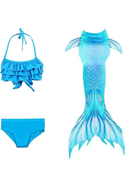fun zone XiuWoo 3-Piece Mermaid Swimming Costume Set 110cm