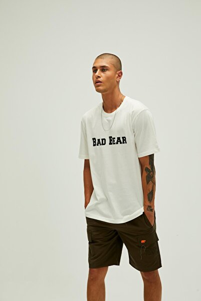 Bad Bear 22.01.07.053-C108 Title Men's T-Shirt White
