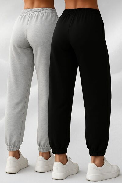 Le Vion KADIN İKİLİ NY BASKI JOGGER EŞOFMAN ALTI