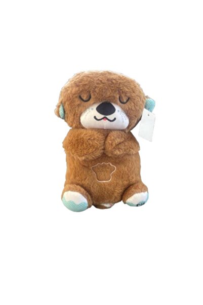 OEM Plus Otter that imitates breathing, has Vibrations, Soothing Music, Light on the belly, Brown