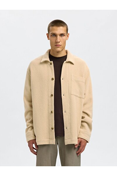 SELECTED Overshirt Baumwoll