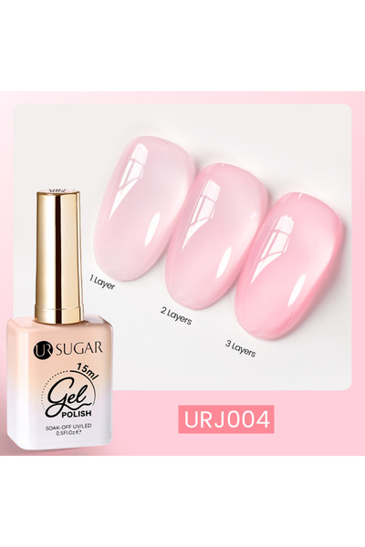Born Pretty Ursugar Transparan Vitray Uv Led Kalıcı Oje 15 ml URJ004