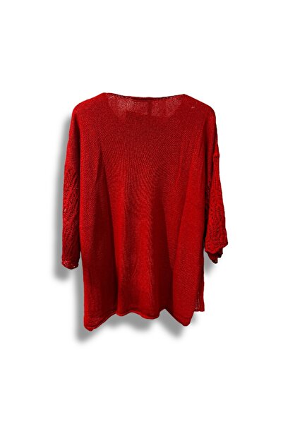 SUMEF Μπλούζα Mercerized oversized Knitwear – Τυπικό μέγεθος (Συμβατό με 38-48) – Κομψό και άνετο σχέδιο