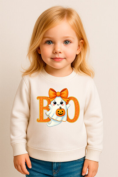 SVART WEAR Παιδικό φούτερ για ενήλικες με θέμα το Halloween με λαιμόκοψη 100% βαμβάκι