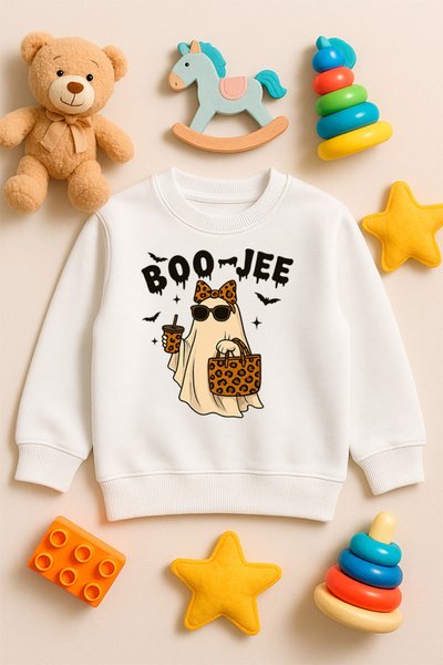 SVART WEAR Παιδικό φούτερ για ενήλικες με θέμα το Halloween με λαιμόκοψη 100% βαμβάκι