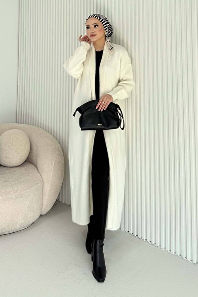 Melike Tatar Μακρύ πλεκτό ζακέτα 70-2543