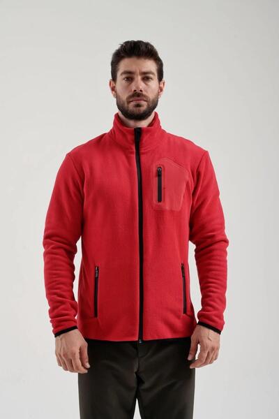 Exuma 2312003-657 Men's Fleece Red