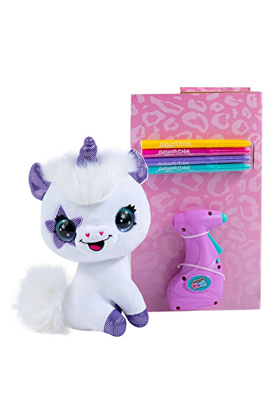 TOYFEST Airbrush Plush Plush Unicorn - 32 cm