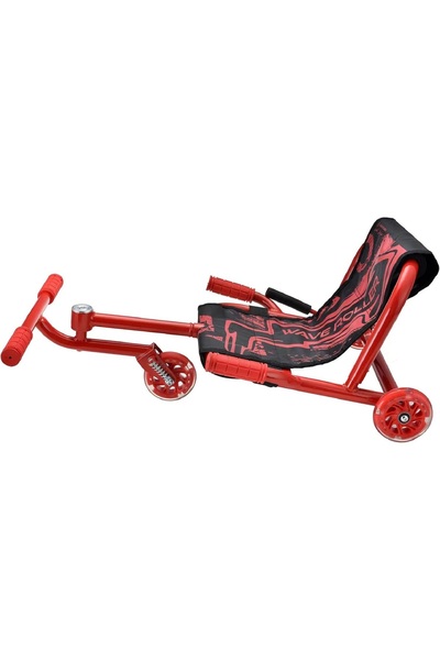 Generic Twister Scooter with 3 wheels and comfortable seat for children and adults,
