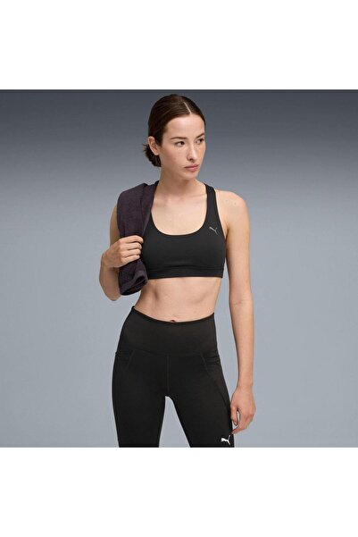 Puma Podprsenka Bustiers Cloudspun - Mid, čierna, dámska