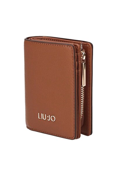 Liu Jo Women's vertical wallet, AF4025, Cognac brown