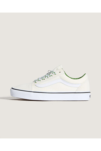 Vans Old Skool Unisex White Sneakers - Vn000D6W