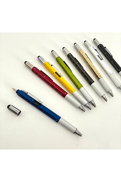 DeNors 1Pc Multi-Function Pen – Screwdriver, Spirit Level, Eyebrow Pencil, Level Ruler |   Engineer's Gift