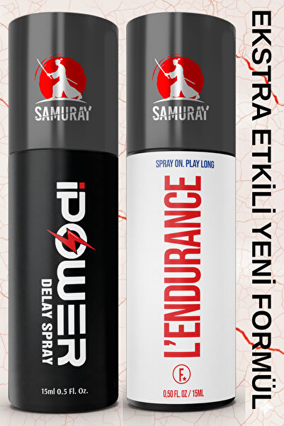 SAMURAY Avrupa'dan İthal İsviçre Onaylı Ekstra Etkili Geciktiricili Sprey 2'Lisi