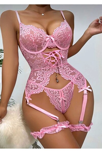 For Dreams BODYSUİT JARTİYER ÖZEL BÖLGESİ AÇIK