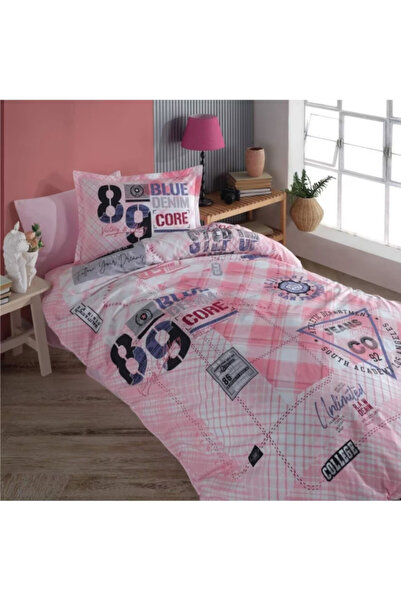 Talis Children's Bed Linen Denim V1 Pink (100% Cotton)
