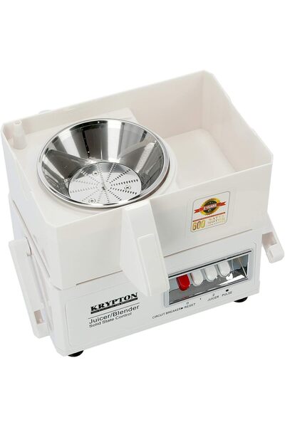 KRYPTON 4-in-1 Multifunction Juicer & Blender KNB6021 - 1.6L Jar, Grinder, 2-Speed Pulse