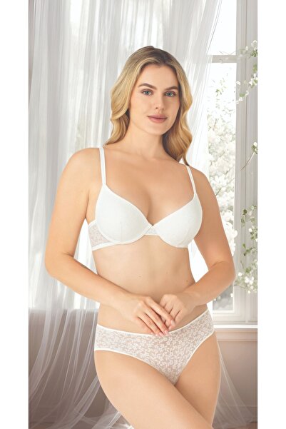 NBB Σετ σουτιέν με λουλουδάτο δαντέλα