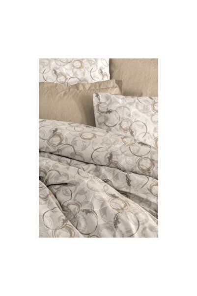 Talis Bed Linen 1 Person Moil Beige with Elastic 100x200 (100% Cotton)