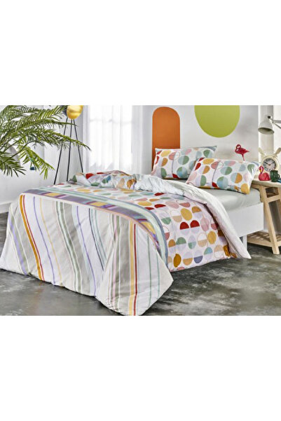 Talis Bed Linen 1 Person, with elastic Reed Pink, 100x200, 100% Cotton