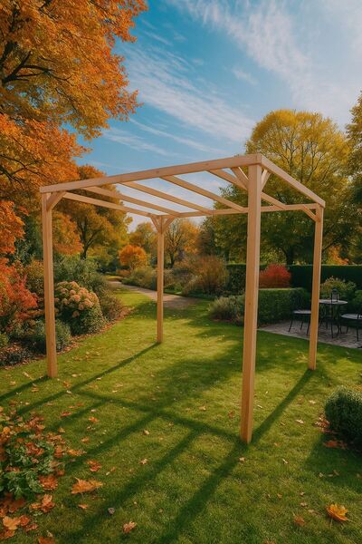 DEKORELA AHŞAP EKO PERGOLE TENTE ÇARDAK