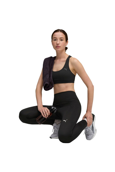 Puma Podprsenka Bustiers Cloudspun - Mid, čierna, dámska