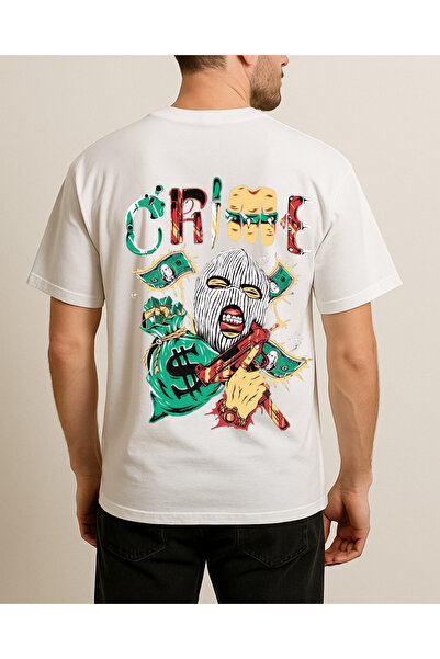 Ebiidesign Crime Printed T-Shirt