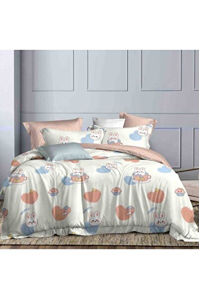 Talis Bunny Heart Cup 1 Person Bedding (Fine)