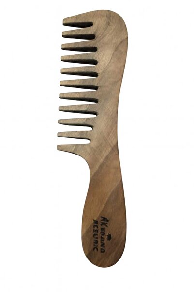 MadameNatural 100% Handmade Boxwood Comb (Natural Walnut Wood)