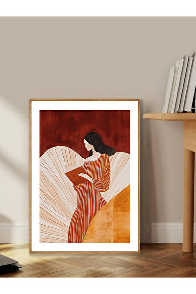 Tuba Decor Tablo dintr-o singură bucată cu rame din lemn pentru sufragerie, s...