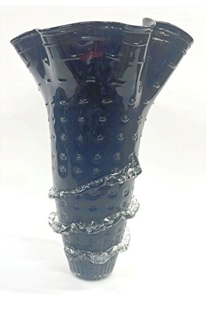 NAPA HOME COLLECTION NAPA HOME Siyah Ağzı Açık Cam Vazo