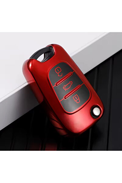 emii auto spare parts Hyundai Kia Eski Kasa Uyumlu Anahtar Kılıfı Metalik Kır...