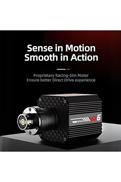pxn VD6 Direct Drive Wheel Base - 6 Nm Force Feedback (PC)