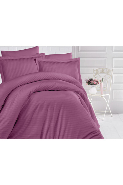 Talis Deluxe Purple Single Bed Linen (Satin Deluxe)