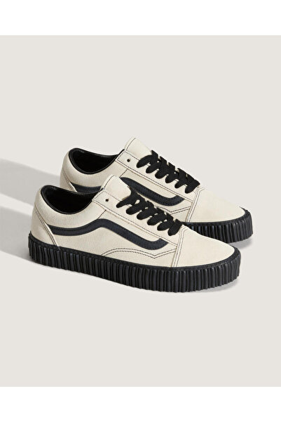 Vans Old Skool Creeper Unisex Beige Sneakers - Vn000Dce