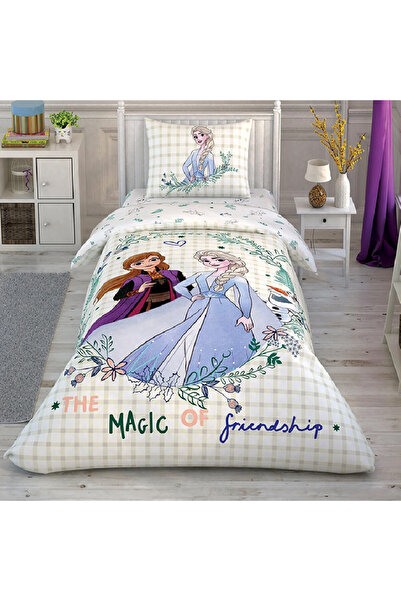 Talis Set Lenjerie de Pat si Pilota Copii Frozen 2 Friendship (Bumbac 100%)