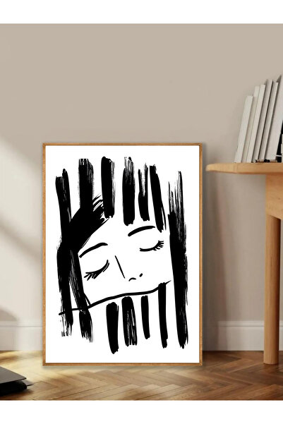 Tuba Decor Tablo dintr-o singură bucată cu rame din lemn pentru sufragerie, sufragerie, bucătărie