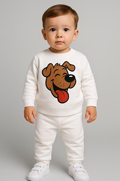 playwear Παιδικό φούτερ με στάμπα σκύλου 3- 4- 5- 6- 7 -8- 9- 10- 11 -12 ετών