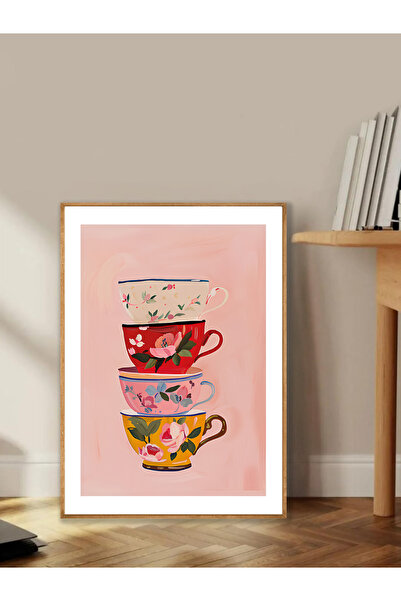 Tuba Decor Tablo dintr-o singură bucată cu rame din lemn pentru sufragerie, s...