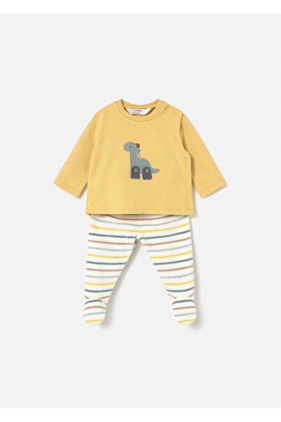 MAYORAL Baby Boy Top and Bottom Set Yellow 2566