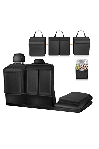 Yelajoy منظم ومساحة تخزين صندوق السيارة، منظم تعليق قابل للفصل في ظهر المقعد ...