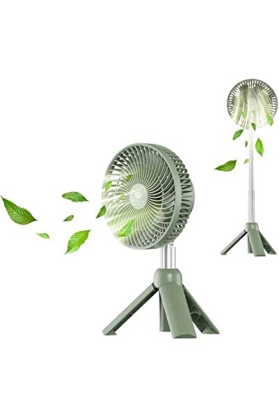 TOBYS مروحة CPL-T23 المحمولة القابلة لإعادة الشحن بسعة 4000 مللي أمبير في الس...