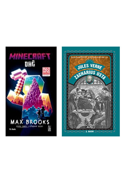 Alfa Yayınları Minecraft- Dağ + Zacharius Usta