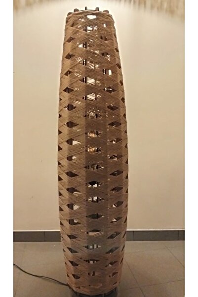Efect Home Design Bohem,Ahşap,Jüt,Hasır,Doğal Lambader 125*32