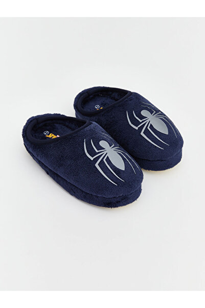 LC Waikiki Παντόφλες για αγόρια LCW STEPS Navy Blue Spider-man με τύπωμα
