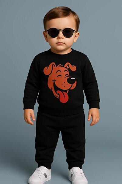 playwear Παιδικό φούτερ με στάμπα σκύλου 3- 4- 5- 6- 7 -8- 9- 10- 11 -12 ετών