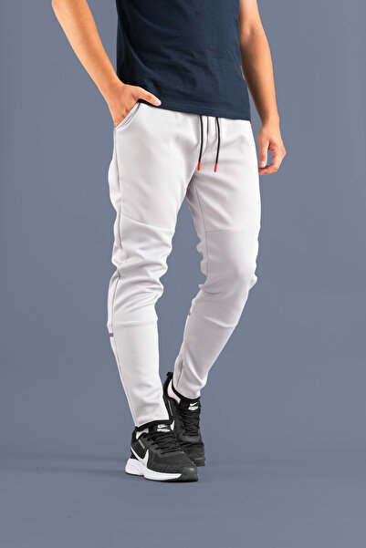 bombe Ανδρικό άνετο παντελόνι με ελαστική μέση